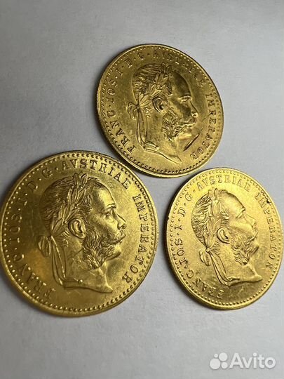 Золотые монеты Австрии