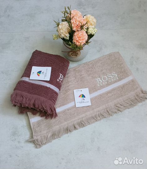 Кухонные полотенца 34 на 74 махра