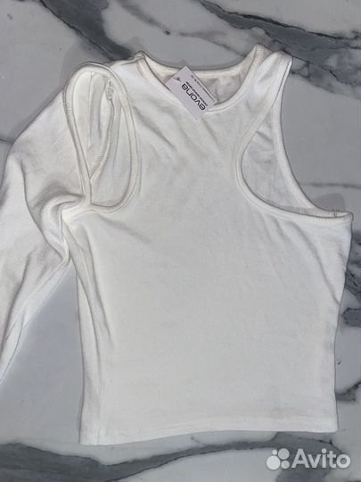 Лонслив женский на одно плечо