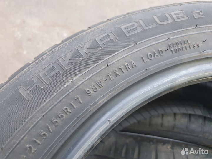 215 55 17 Nokian летняя резина