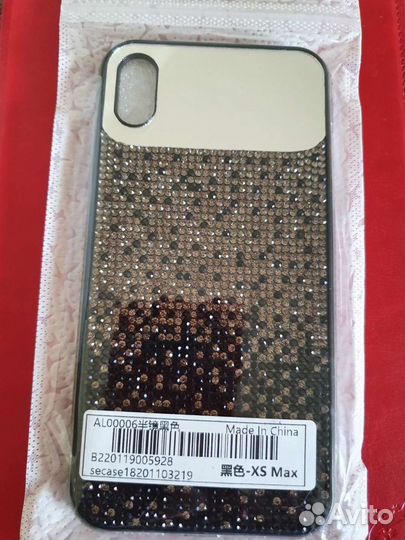 Чехол на iPhone XS Max+ защитное стекло