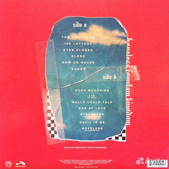 Пластинка Halsey Hopeless (Coloured) (LP)