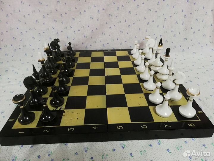 Шахматы СССР фигуры с утяжелением