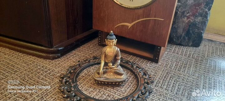 Будда бронза с позолотой непал 2004 год в орске