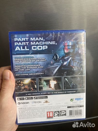 Robocop rogue city ps5 (новый)