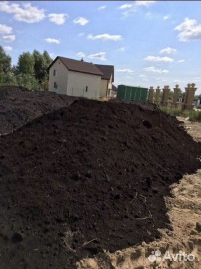 Грунт лучшего качества, перегной говяжий, насыпом