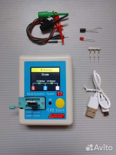 Тестер компонентов LCR-T7