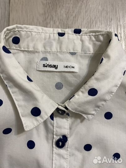 Блузка школа 140