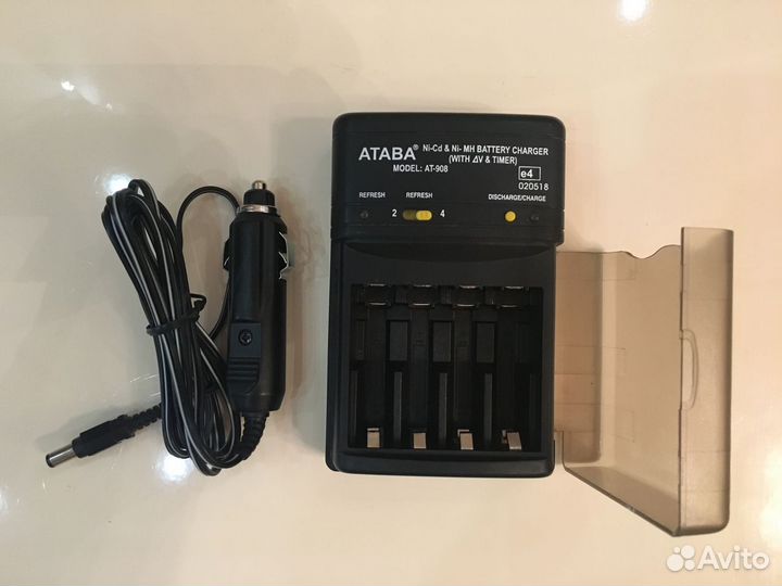 Зарядное устройство ataba AT-908 для Ni-Cd/Ni-Mn