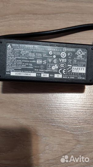 Блоки питания для ноутбука ADP-75SB/BB и sadp-65KB