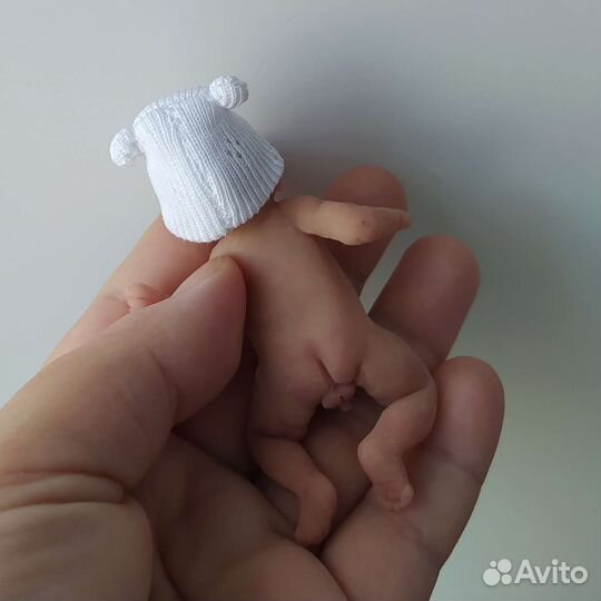 Силиконовая кукла мини реборн