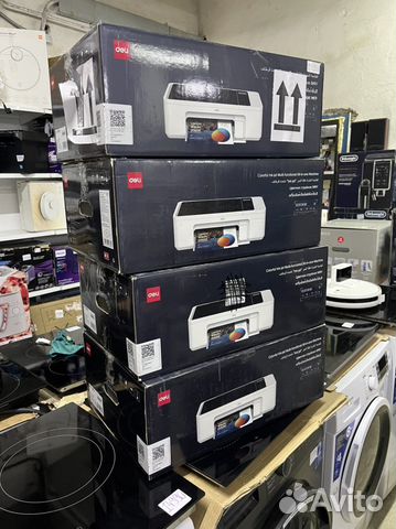 Мфу струйное Deli D311NW Снпч WiFi цветная печать