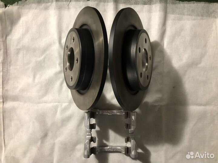 Задние тормозные диски+скобы 280 мм Форд Фокус 2-3