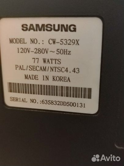 Телевизор Samsung CW-5329X