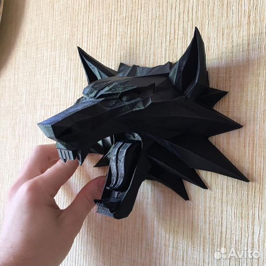 The Witcher 3: Wild Hunt Wolf Wall Sculpture