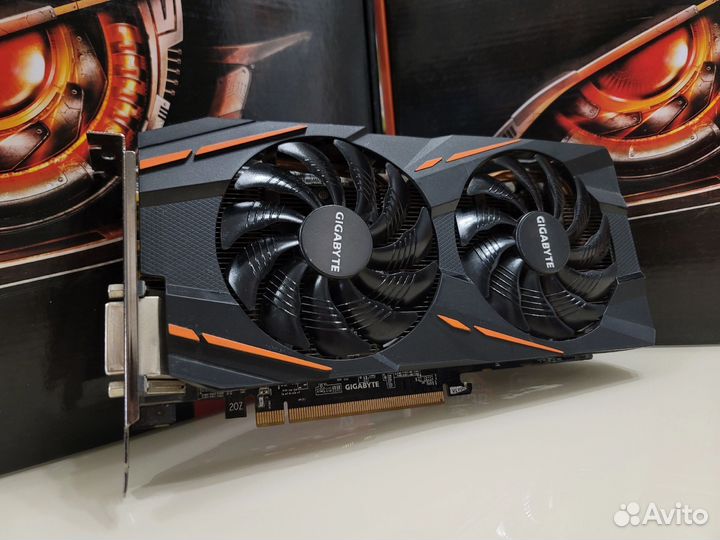 Видеокарта Gigabyte Rx 580 8gb