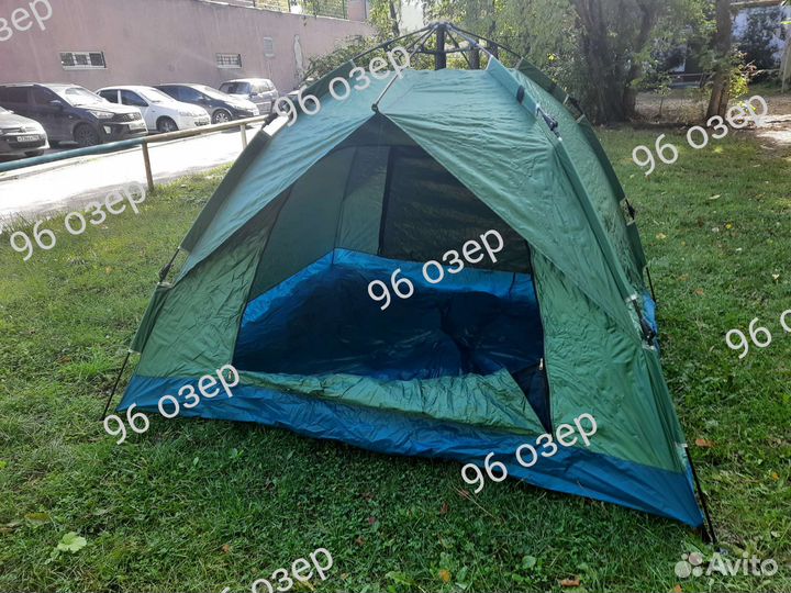 Палатка автомат 3-4 местная с полом
