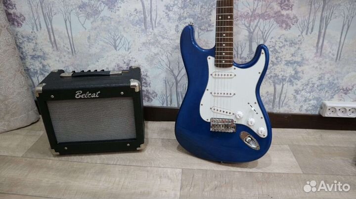 Электрогитара Jay Turser комбоусилитель Belcat