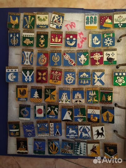 Значки гербы Тюмень янао хмао Хакасия Ингушетия 6