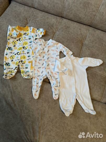 Пакет вещей на мальчика 50-56 рр