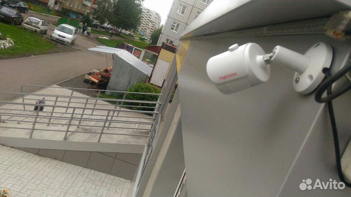 Видеонаблюдение. Новый комплект на HD 7 камер