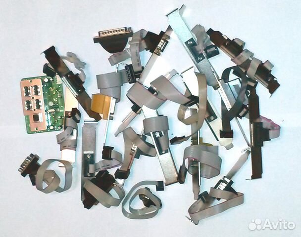 Планки COM, game, IE1394 на заднюю стенку корпуса