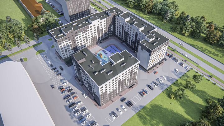 2-к. квартира, 58 м², 8/9 эт.