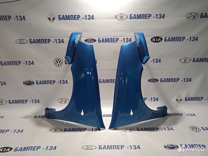 Крыло Лада Калина 1 в цвет кузова Слива-478