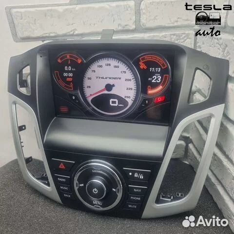Магнитола на Ford Focus 3 9дюймов android 10