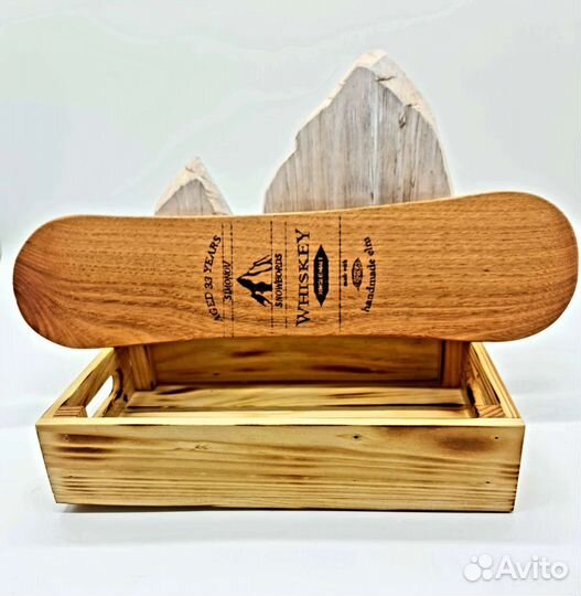 Сырная доска тарелка ящик