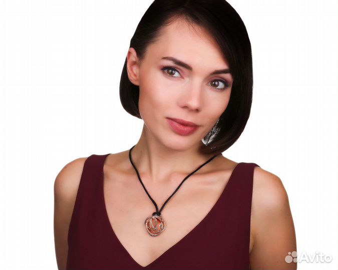 Золотой кулон с бриллиантами 3.03ct De Grisogono