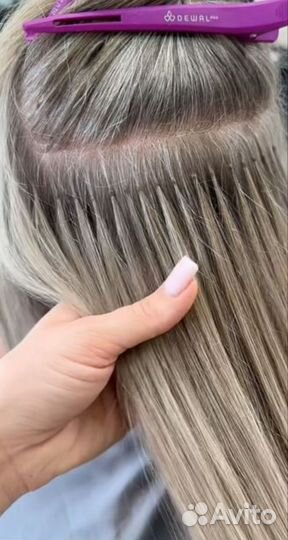 Снятие наращивание коррекция волос
