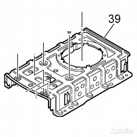 Panasonic ADE01E1651 angie рама узла врвщения для