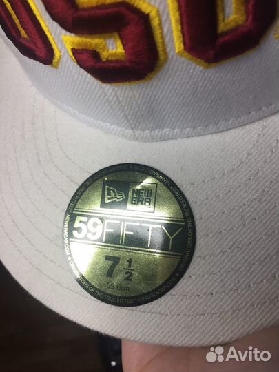 Кепка NEW ERA 59fifty белая 59,6 см