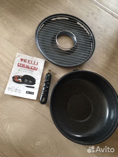 Сковорода гриль газ