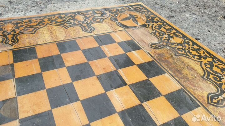 Шахматный стол без ножек