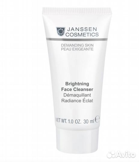 Янссен Janssen.Очищающая эмульсия для сияния и све