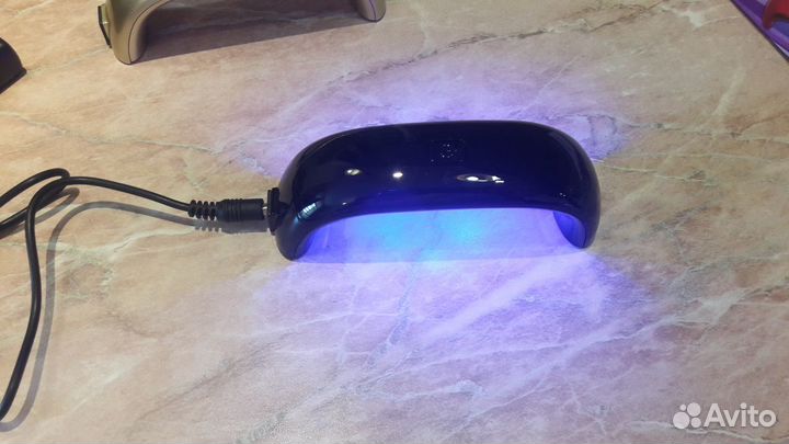 Лампа для сушки ногтей led (гель лака ) 9W новая