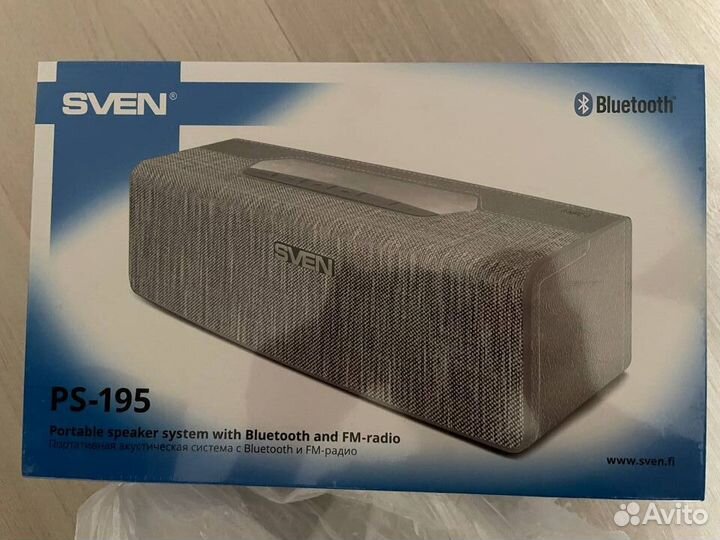 Блютуз колонка Sven PS-195 запечатанная в пленке