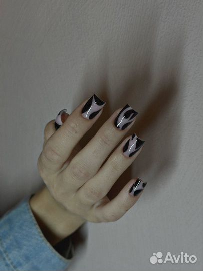 Наращивание ногтей/ покрытие гель-лак