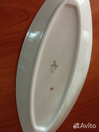 Селедочница, сервиз Сирень СССР Дулево