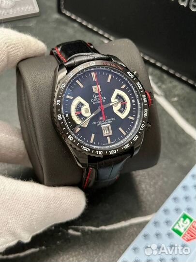 Часы черные Tag Heuer Calibre 17