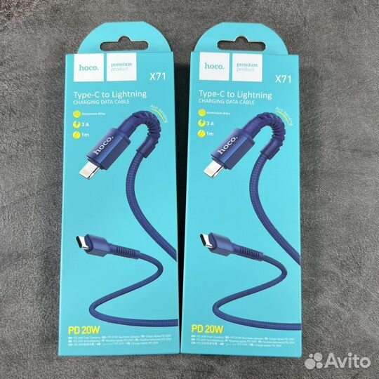 Дата-кабель type-c/lightning