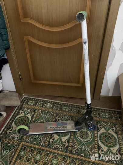 Трюковой самокат кастом парк