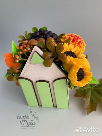 Осенний букет.Ручная работа