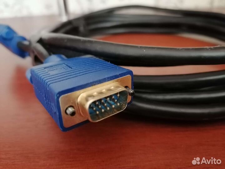 Кабель для компьютера VGA-VGA 5 метров