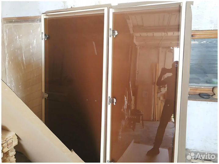 Стеклянные двери для бани. С доставкой
