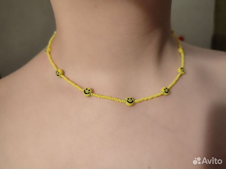 Чокер из бисера