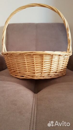 Корзина плетеная