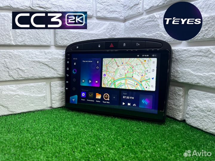 Штатная магнитола Teyes CC3 Peugeot 308
